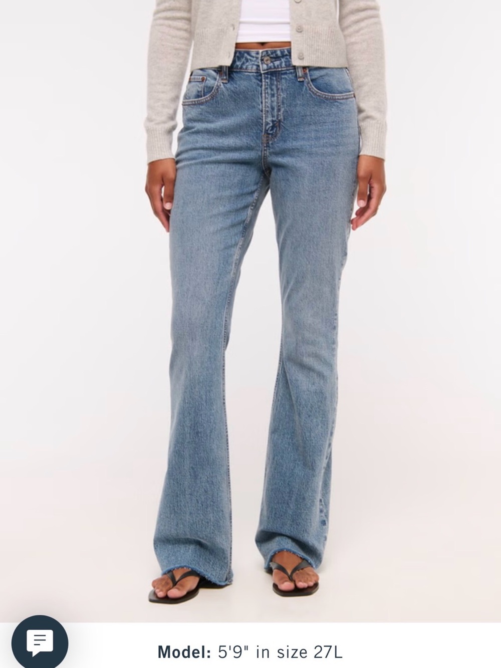 Abercrombie & Fitch Curve Love Bootcut